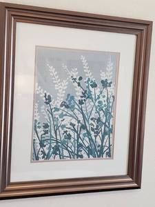 lot 78 image: Framed Print Signed by Kris Ruff Meadow I