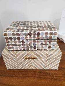 lot 83 image: Pair of Decorative Boxes