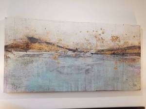 lot 106 image: Signed Giclee on Canvas Wave Break II