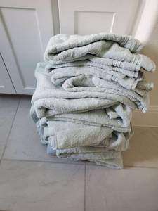 lot 20 image: Group of Aqua Cotton Towels