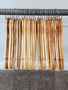 lot 132 image: Wood Hangers