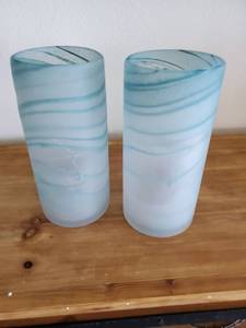 lot 140 image: Pair of Glass Vases