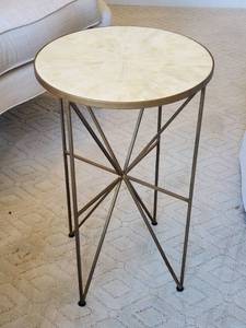 lot 10 image: Nina Round Side Table by Gabby