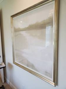 lot 18 image: Framed Print by J. Thomas Silent Estuary