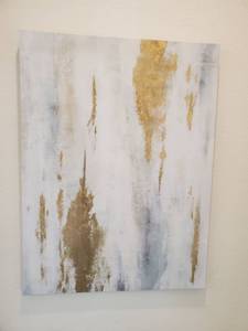 lot 34 image: Giclee on Canvas The Golden Goddess