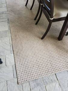 lot 57 image: Woven Poly Outdoor Rug