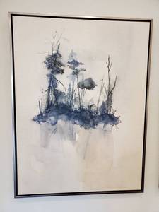 lot 110 image: Framed Giclee on Canvas Marine Forest II