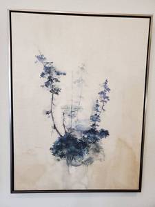 lot 111 image: Framed Giclee on Canvas Marine Forest I