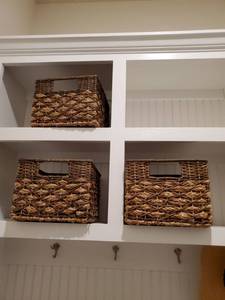 lot 138 image: Three Woven Baskets