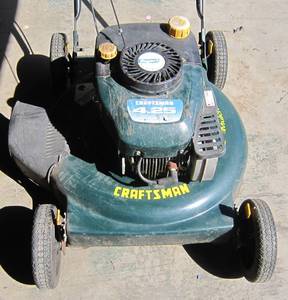 lot 911 image: Coleman Lawn Mower
