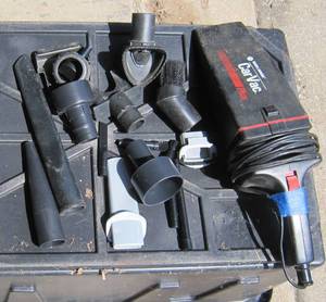 lot 924 image: Black & Decker car vacuum with attachments