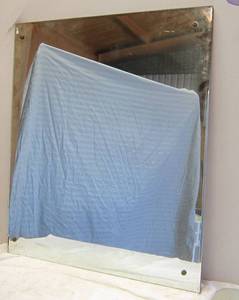 lot 936 image: vintage mirror