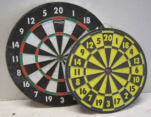 lot 946 image: 2 dart boards