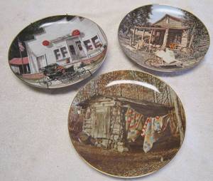 lot 953 image: 3 The Qulted Countryside Plates
