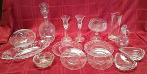 lot 999 image: Assorted Glassware
