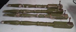lot 1020 image: green table legs