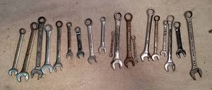 lot 1035 image: open end  box end wrenches