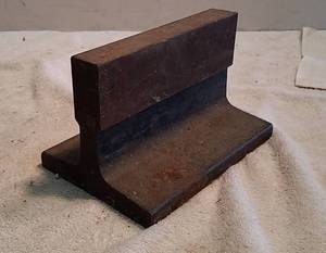 lot 1051 image: Piece of railroad track