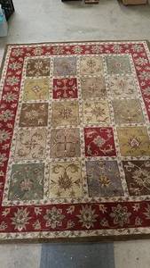 lot 1082 image: 8 x 10 wool rug