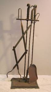 lot 1104 image: Fireplace Tools