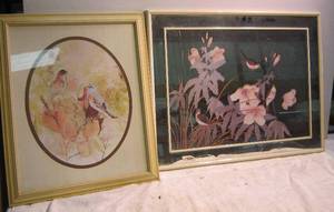 lot 1122 image: Bird Wall Art