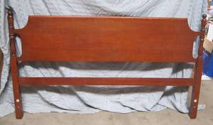 lot 1145 image: Custom Sized Headboard