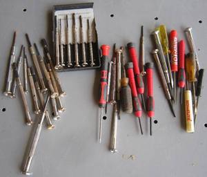 lot 1180 image: Precision screw drivers