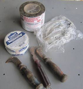 lot 1182 image: Roofing items