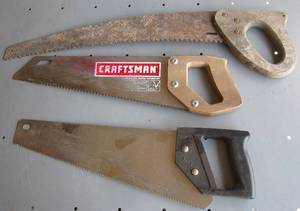 lot 1193 image: Wood saws
