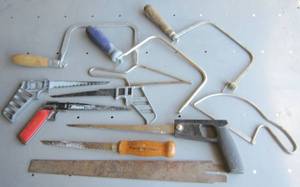 lot 1194 image: Misc saws