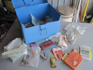 lot 1197 image: File box with hardware