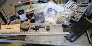lot 1210 image: rain gear, hardware, leather gloves and more