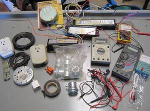 lot 1244 image: Electrical supplies
