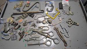 lot 1248 image: Hooks