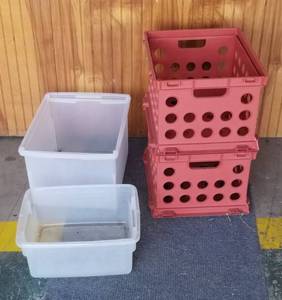 lot 1286 image: 3 file storage containers