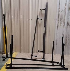 lot 1263 image: Double bed frame and extra parts