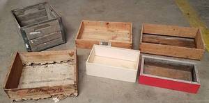 lot 1270 image: wooden storage items