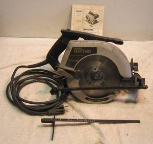 lot 1224 image: Sears 7 14 circular saw
