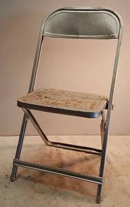 lot 1299 image: Childs folding chair
