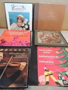 lot 43 image: Record lot- Mozart Sonatas, Plays Bach, The Nutcracker and La Boehme