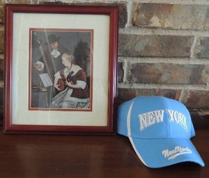 lot 87 image: NY Baseball Cap,    music picture no name