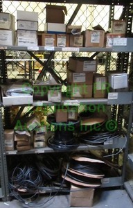 lot 32 image: Contents of 4 shelves including HVAC parts, components etc. as shown