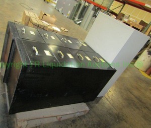 lot 64 image: Hon & Envoy metal file cabinets, 3 total