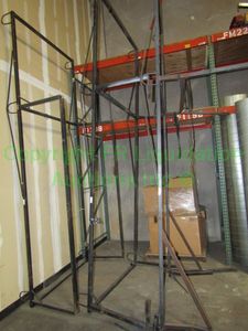 lot 76 image: Truck bed utility rack. 146 x 67 x 28