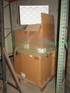 lot 78 image: Xtreme plus furnaceAC filters pallet full