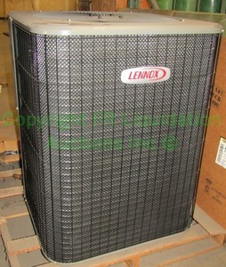 lot 86 image: Lennox air conditioning unit model TSA048S4N42Y. 37 x 29 x 29
