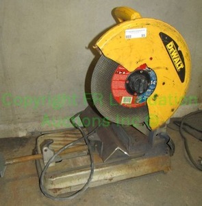 lot 95 image: Dewalt 14 chop saw model D28715