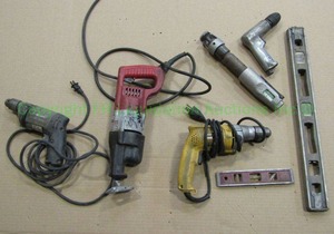 lot 273 image: Electric & Pneumatic tools including Dewalt, Milwaukee, Porter Cable as shown