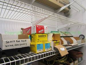 lot 302 image: Assorted hardware including anchoring bolts and more as shown