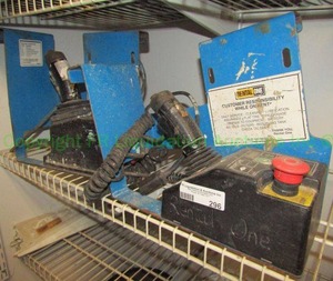lot 296 image: Genie Smart link control box assemblies 137636C, two total
